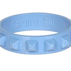 Carmen Sol Light Blue Borchia Bracelet